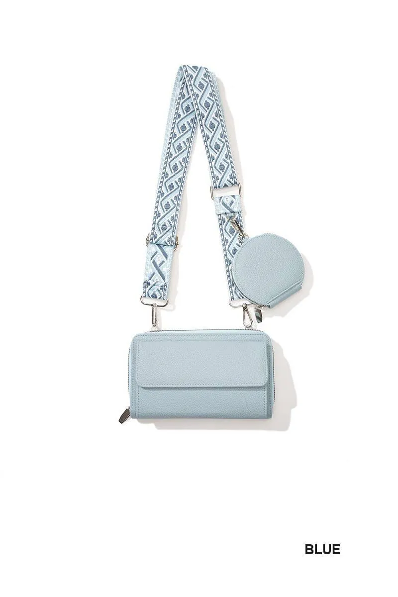 Vegan Leather Crossbody Handbag