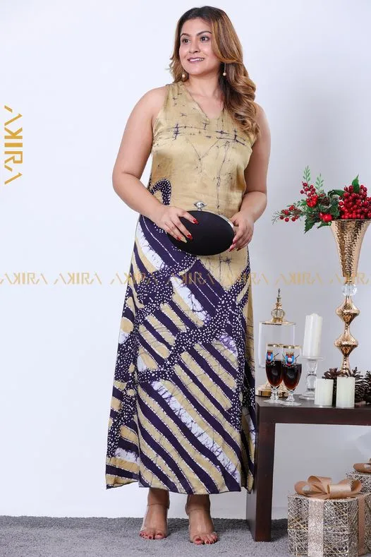 Velvetwood Silk Batik Dress | Kaftan, Bohemian Dress, Floral Dress, Boho Maxi Dress