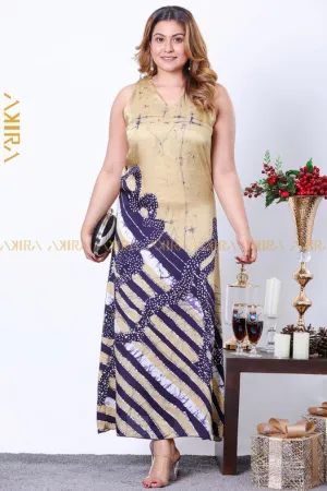 Velvetwood Silk Batik Dress | Kaftan, Bohemian Dress, Floral Dress, Boho Maxi Dress