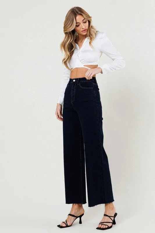 Vibrant M.i.U HIGH WAISTED WIDE LEG JEANS
