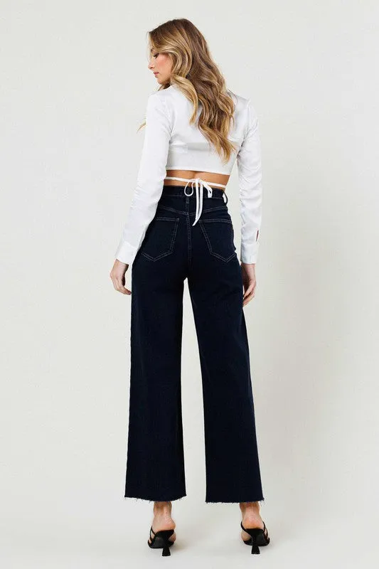 Vibrant M.i.U HIGH WAISTED WIDE LEG JEANS