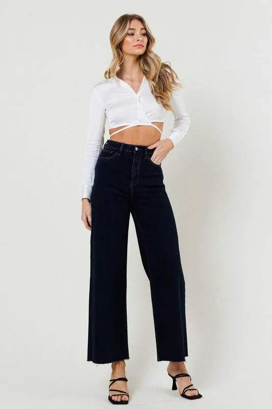 Vibrant M.i.U HIGH WAISTED WIDE LEG JEANS
