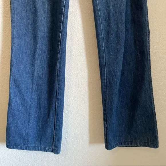 Vintage Oscar De La Renta Denim Blue Jeans 80s / 90s Straight Leg
