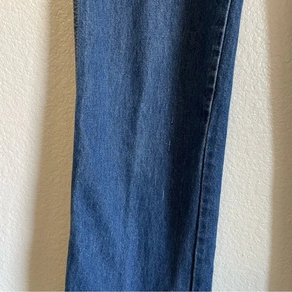 Vintage Oscar De La Renta Denim Blue Jeans 80s / 90s Straight Leg