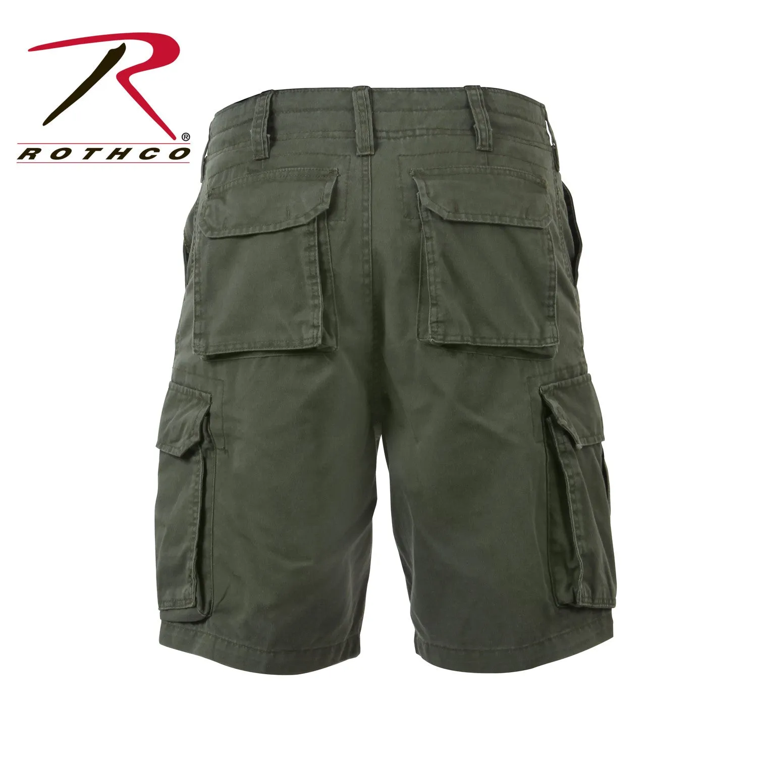 VINTAGE WASH PARATROOPER CARGO SHORTS