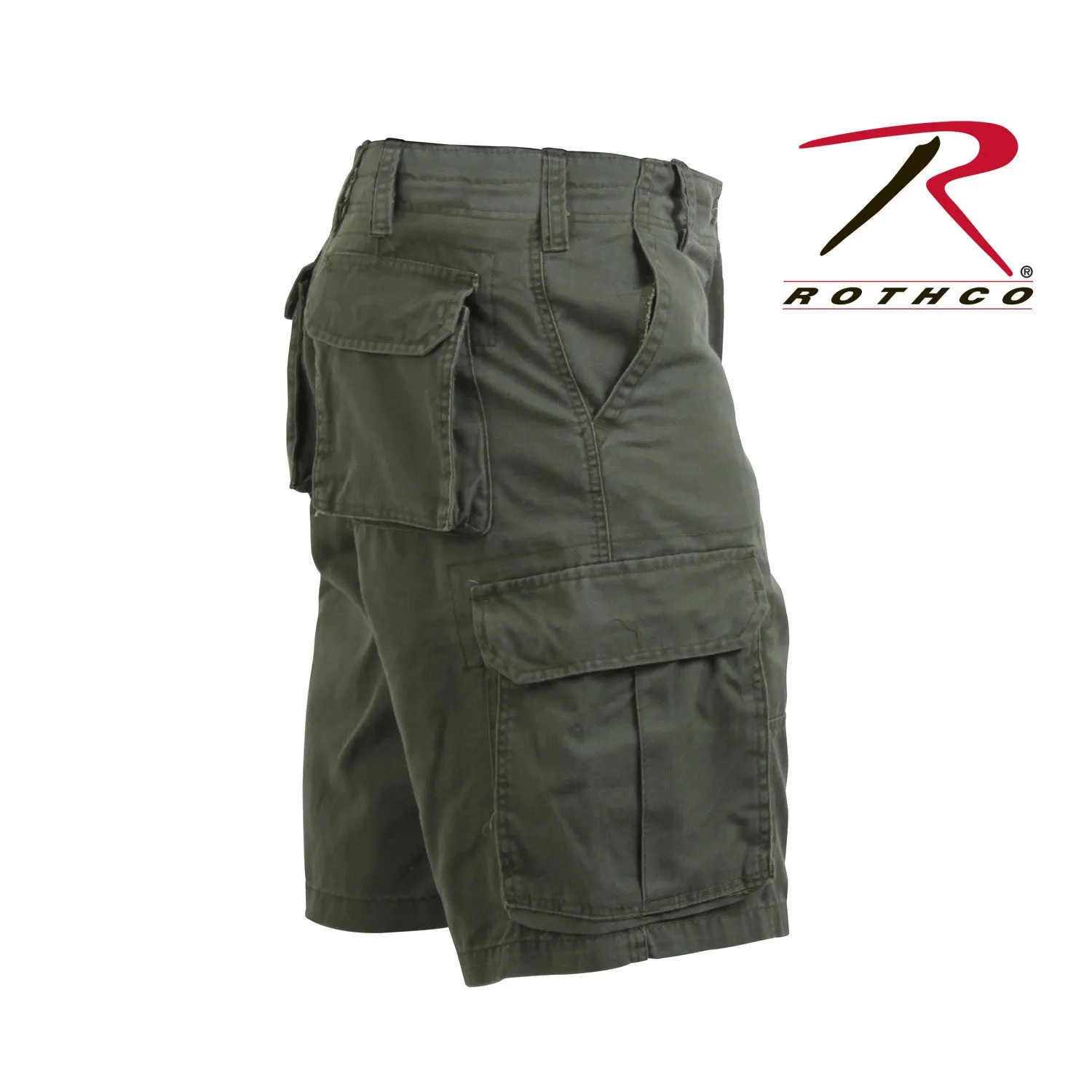 VINTAGE WASH PARATROOPER CARGO SHORTS