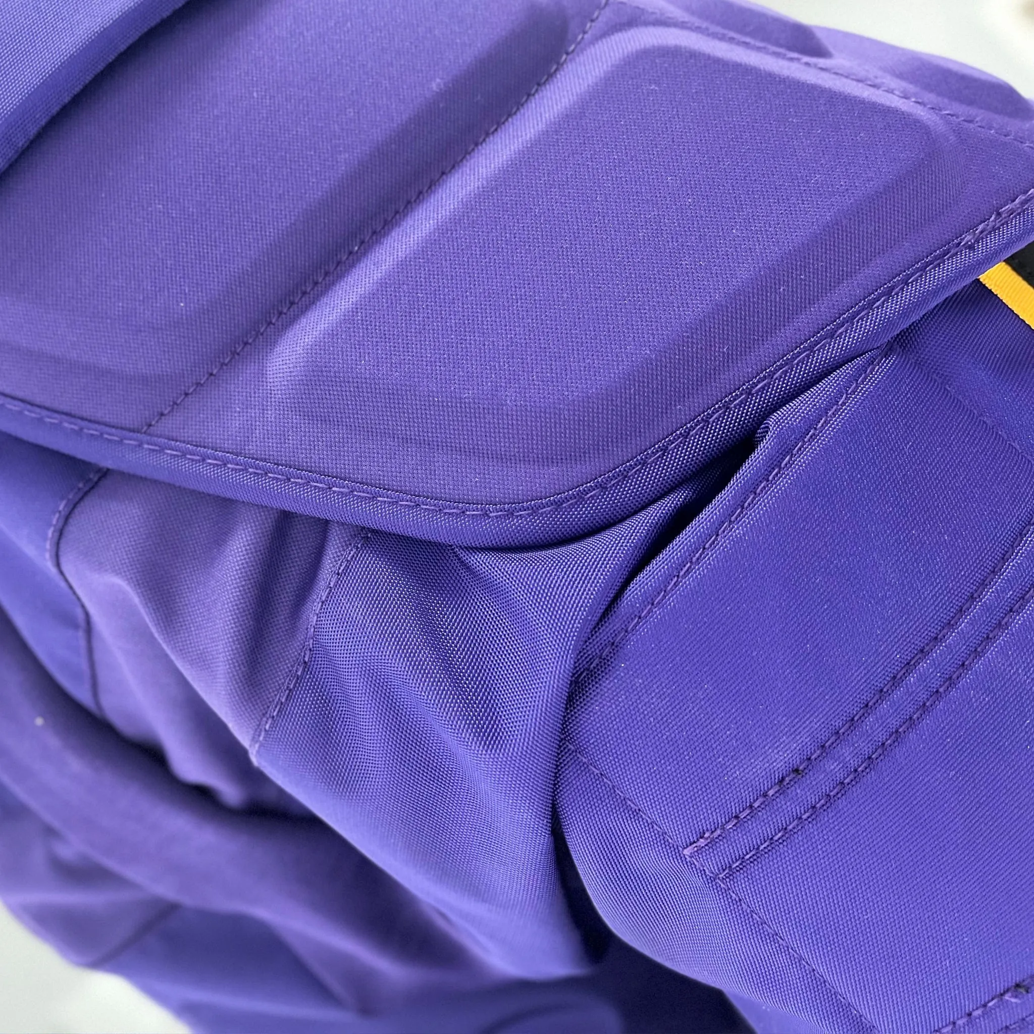 Warrior Ritual Senior Goalie Pants - Pro Stock Purple Ravens
