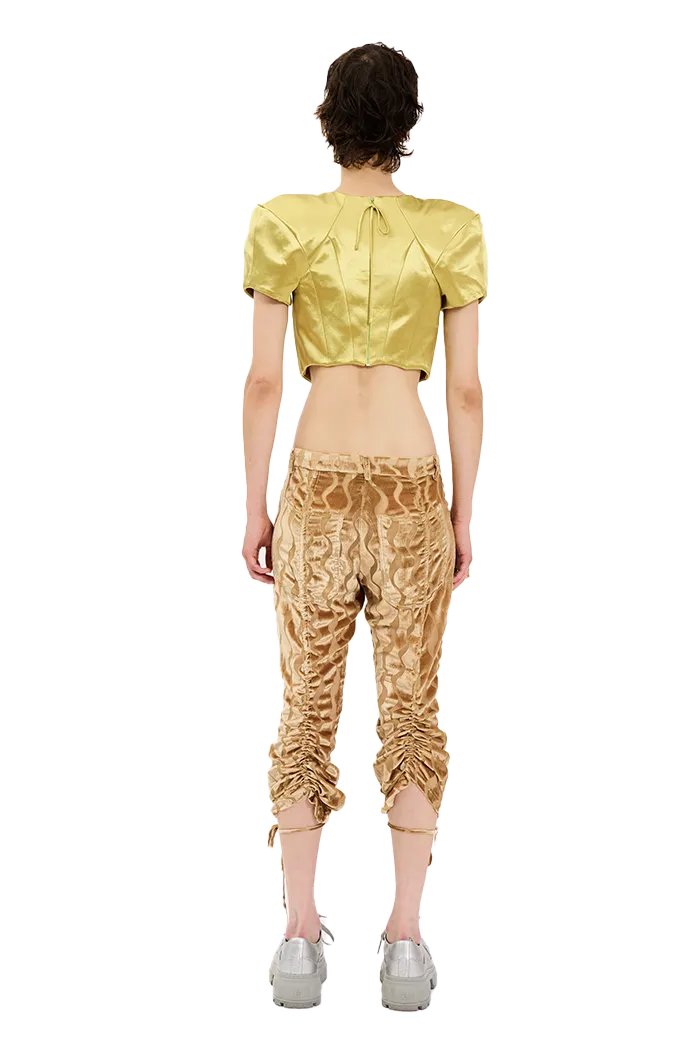 WAVY GOLD MALDIVES PANTS