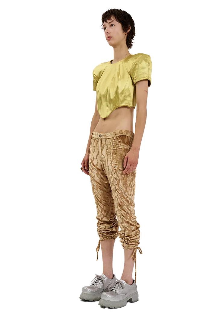 WAVY GOLD MALDIVES PANTS