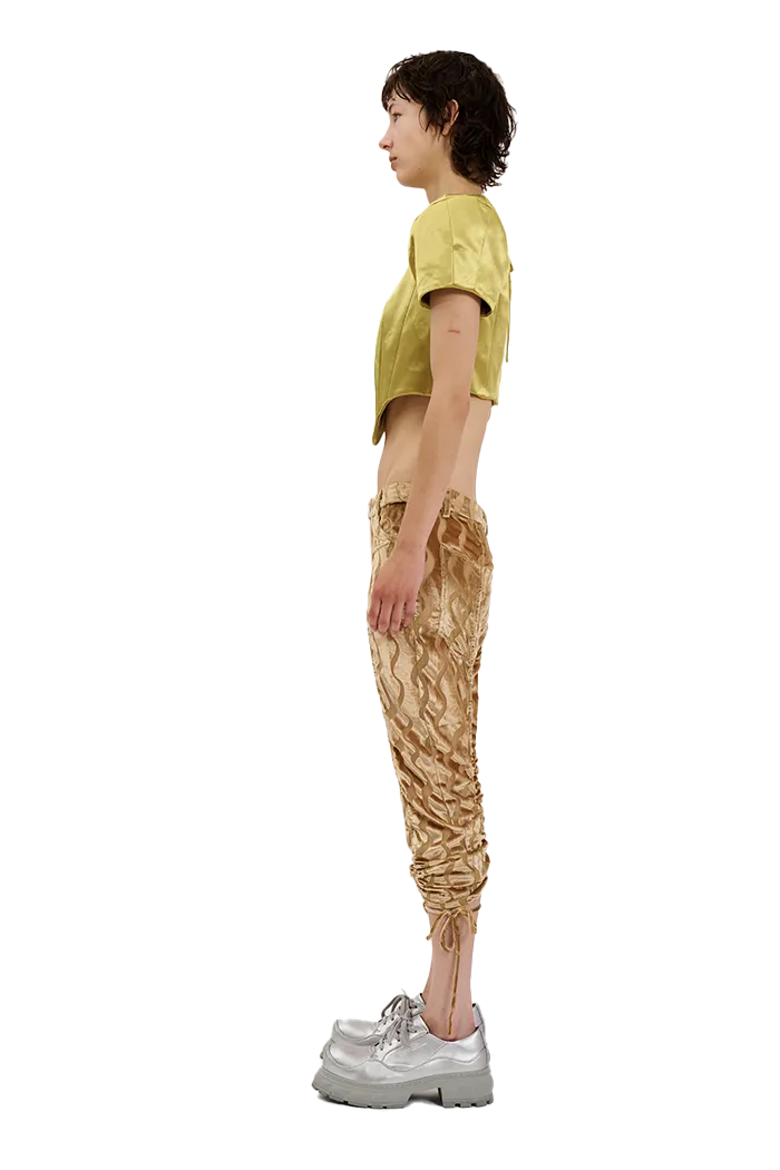 WAVY GOLD MALDIVES PANTS
