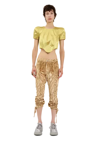WAVY GOLD MALDIVES PANTS