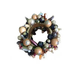 Woman Beaded Bracelet Beads