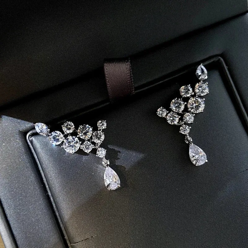 Women's Cubic Zirconia Drop Earrings