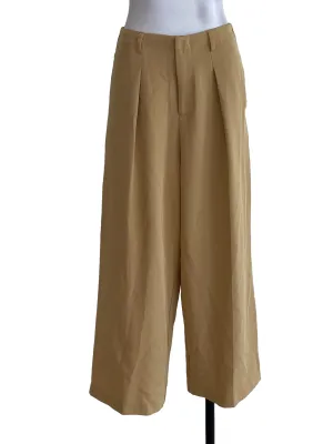 Yellow Plain Pants