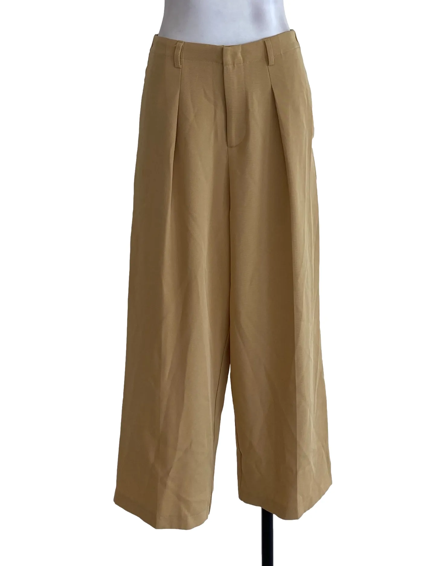 Yellow Plain Pants