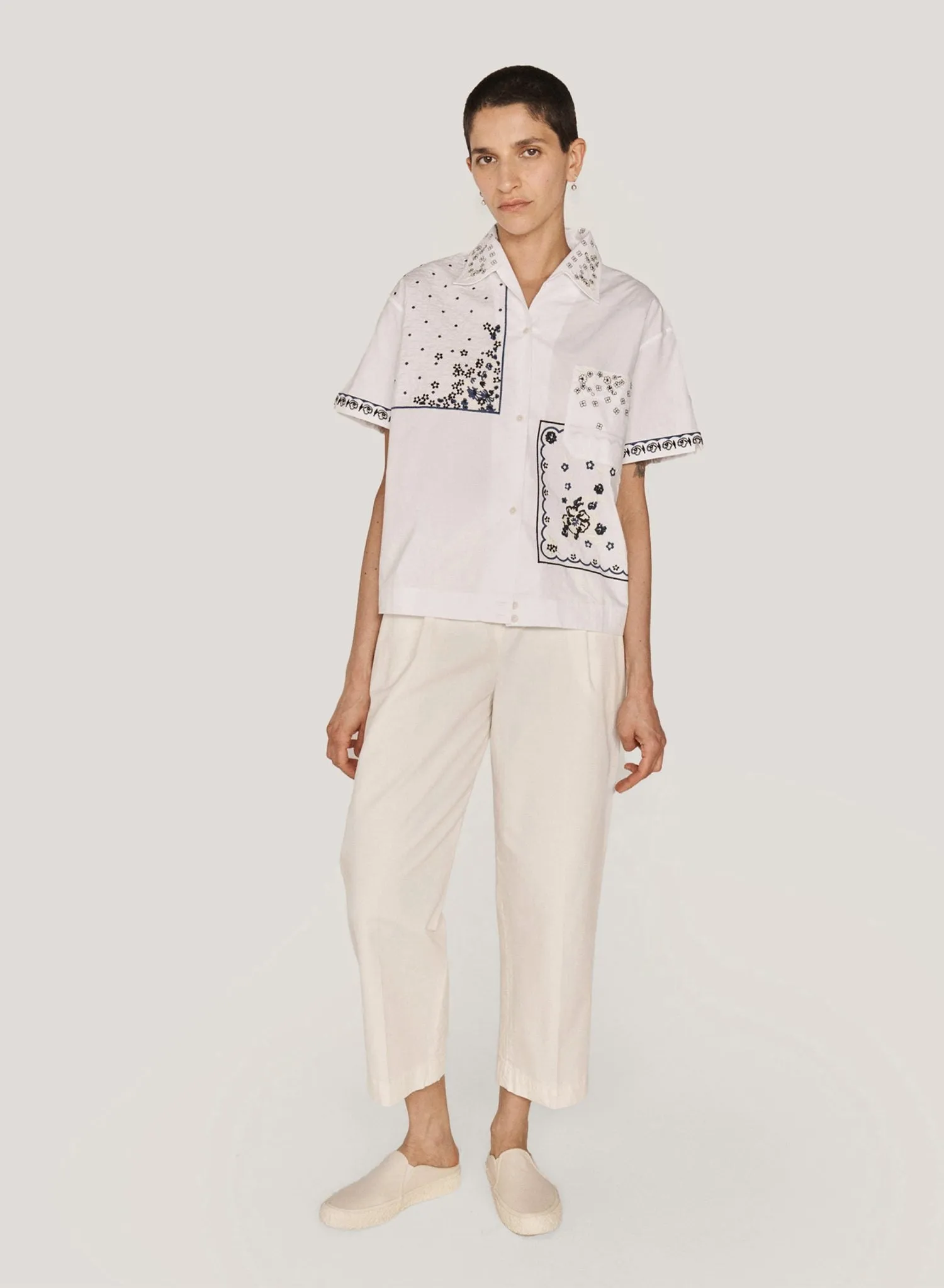 YMC Market Trouser Ecru
