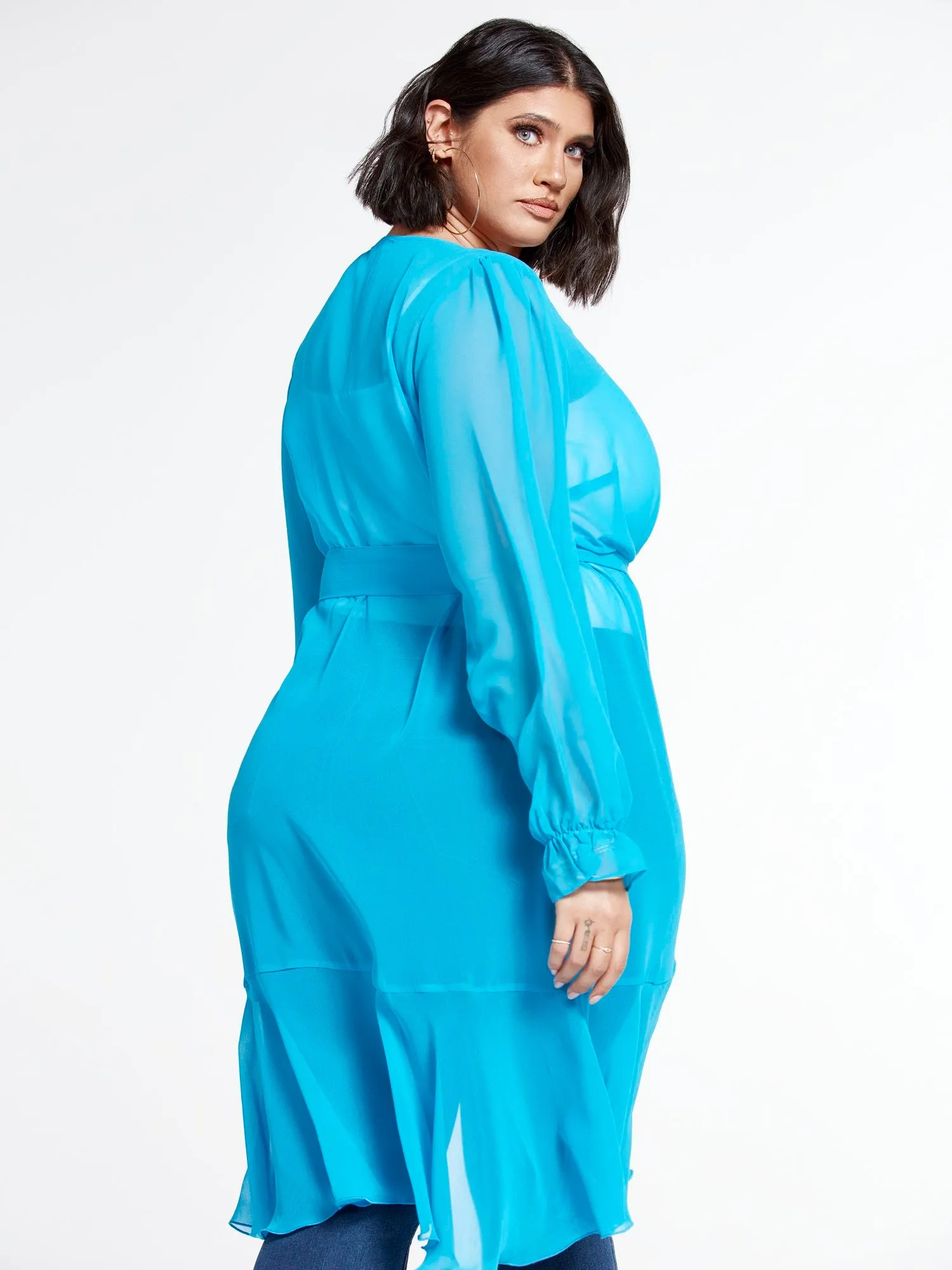 Zora Tie Waist Duster